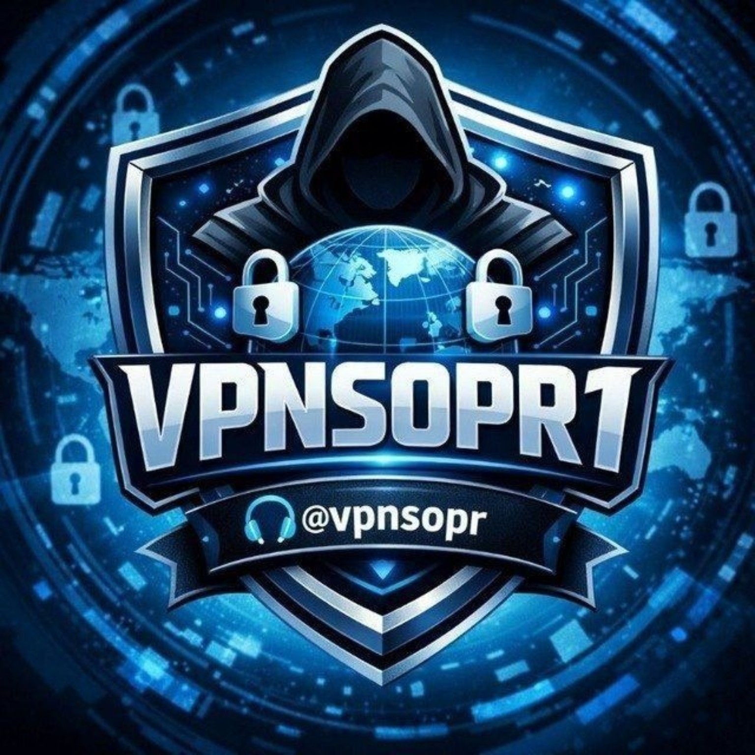 نشان آبی و نقرهای VPNSOPR